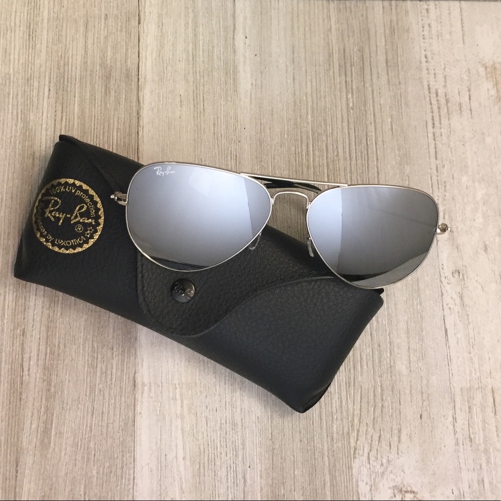 Ray Ban Aviator Sunglasses BR3025/Silver